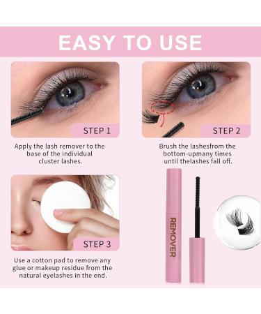 ThrivingAura Cluster Lash Glue Remover Eyelash Remover For Extensions Lash Remover Eyelash Glue Remover Diy At Home Quick Removal Gentle Formula Residue Free Deep Cleansing Nourishing - Buy Online on GoSupps.com