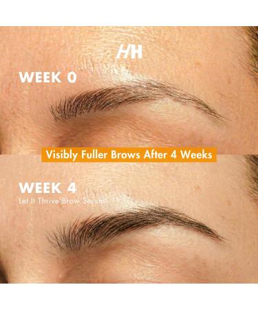 Handmade Heroes Eyebrow Growth Serum Natural Vegan Brow Enhancer with Rosemary & Pumpkin Seed Oil Prostaglandin Free Serum for Thicker Fuller Looking Brows Gentle & Nourishing Formula - Buy Online on GoSupps.com