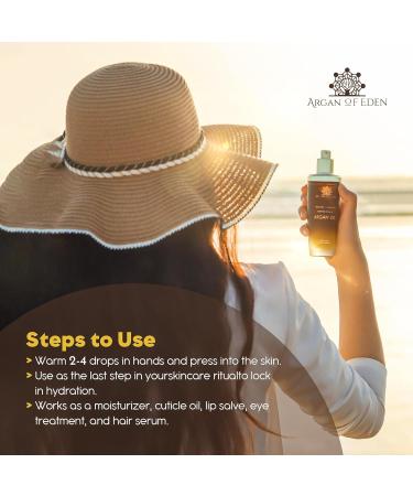 Argan Oil | 100ml | 100% pure | certified Organic - Buy Online on GoSupps.com