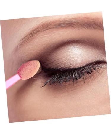 FOMIYES 50pcs Double Ended Eyeshadow Brush Travel Makeup Brush Dual Sided Eyeshadow Woman Makeup Tools Fan - Buy Online on GoSupps.com