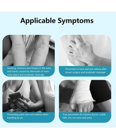 Arm Compression Sleeve with Shoulder Belt | Graduated Compression Brace for Pain Relief & Recovery - Medium - Buy Online on GoSupps.com