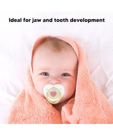 Bling Pacifier | Soothing & Hygienic Silicone Pacifier for Sleep - International Shipping Available - Buy Online on GoSupps.com