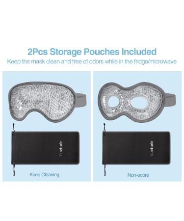 Luxation 2x Eye Mask - Reusable Cooling & Warming Gel Pads for Migraine Relief Dark Circles Headache & Dry Eyes | International Shipping - Buy Online on GoSupps.com