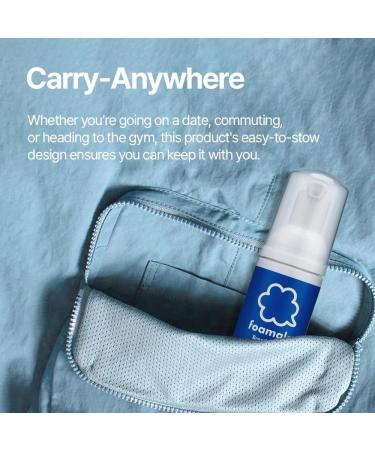 Foamgle 2-in-1 Foam Mouthwash & Toothpaste Travel Size 50 mL / 1.69 fl oz | Water-Free Oral Care Foam | No Alcohol, No Burn | Carry-On Friendly | Made in Korea - Buy Online on GoSupps.com