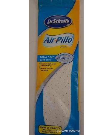 Dr. Scholl's Air Pillow Insole Unisex Shoes - Men (Sizes 7-13) & Women (Sizes 5-10) 1 Pair - Buy Online on GoSupps.com