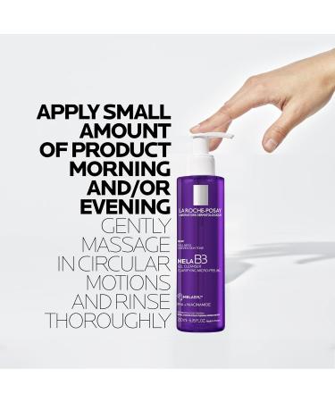 La Roche-Posay Mela B3 Gel Cleanser | Anti-Aging & Dark Spot Correction | Oil-Free Face Wash with Melasyl Niacinamide & PHA | Ideal for Discoloration Dark Spots & Acne Marks | International Shipping Available - Buy Online on GoSupps.com