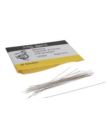 Beadsmith English Beading Needles Size 12 (4 Needles)