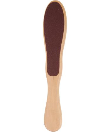 SILKLINE PROFESSIONAL Two-Sided Foot File with Oak Wood Handle Full Size Single 1 count (Pack of 1) - Buy Online on GoSupps.com