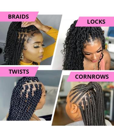 Dolahair Braid Gel - Extra Hold Lock Gel for Natural Hair Dreads & Braids | Best Styling Gel for Long-lasting Hold - Buy Online on GoSupps.com