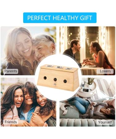 3 Holes Moxa Box - Portable Moxibustion Roller for Pain Relief & Fatigue Relief | International Shipping Available - Buy Online on GoSupps.com