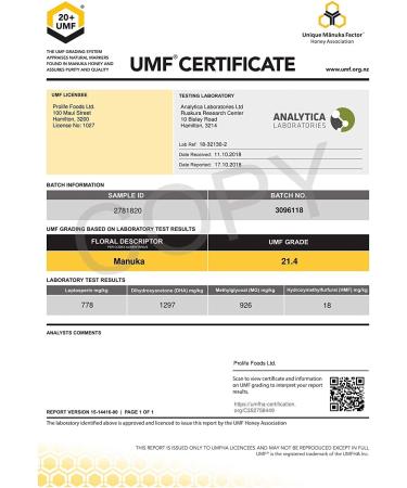 Haddrell's of Cambridge Manuka Honey | UMF 22+/MGO 970+ | Natural Premium New Zealand Manuka Honey | 250 Grams - Buy Online on GoSupps.com