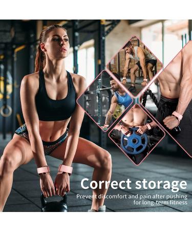 Wiexiang Cowhide Lifting Straps - Robust Deadlift Straps for Weightlifting, Bodybuilding, Powerlifting - Durable Strength Training - Purple - Buy Online on GoSupps.com