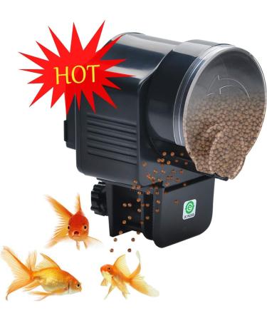 Podazz Aquarium Fish Feeder Vacation Aquarium Automatic Fish Food Dispenser Tank Feeder Timer Auto Feeders for Holiday Vacation Fish Dispenser (AF-2003D) AF-2003D Black - Buy Online on GoSupps.com
