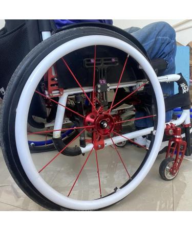 Wheelchair Push Rim Covers Wheelchair Accessories 22/24-Inch Non-Slip Wear-Resistant Hand Push Cover/Protective Sleeve Rear Wheel Sports Wheelchair Cover /F/Diameter 52 B Diameter 50 - Buy Online on GoSupps.com