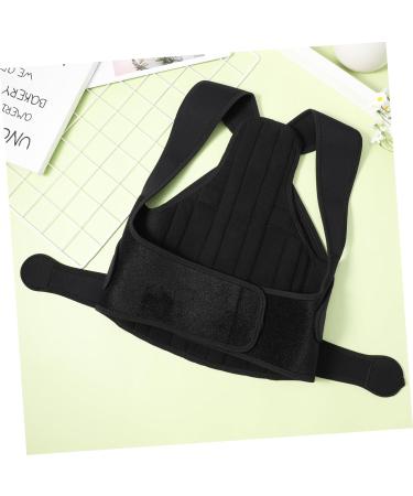 BESPORTBLE Posture Corrector Belt Back Brace Support - Adjustable Neoprene Back Strap for Improved Posture - Breathable Design for Men - 48x35x5 cm - Buy Online on GoSupps.com
