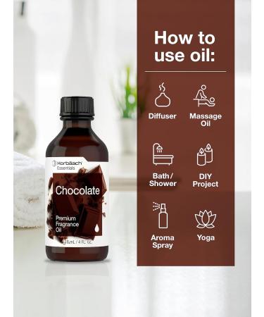 Horb ach Chocolate Fragrance Oil 4 fl oz | Premium Grade for Diffusers Candles Soap Making & DIY Projects - Buy Online on GoSupps.com