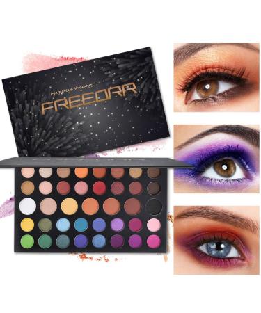 Ownest 39 Colors Eyeshadow Palette - Matte Shimmer Metallic Shades - Long-Lasting Waterproof Makeup Palette - Buy Online on GoSupps.com