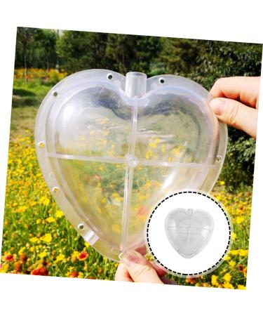 HOMSFOU Fruit Shaping Molds Vegetables Transparent Strawberry Forming Shaping Mould Garden Shaping Molds Fruit Watermelon Moss 17x17cm Transparent - Buy Online on GoSupps.com