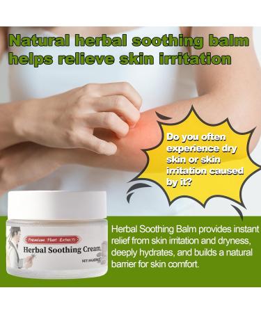 Xaninp Herbal Soothing Relief Cream Herbal Body Care Cream Rich in Calendula Dendrobium Relieves Dry and Tight Skin Itchy Skin 1 FL oz - Buy Online on GoSupps.com