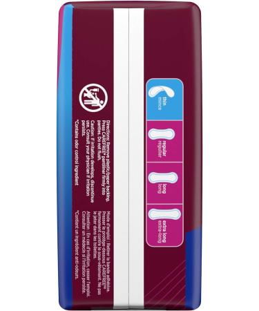 Carefree Body Shape Thin to-Go Pantiliners - Unscented - 60 ct - Buy Online on GoSupps.com