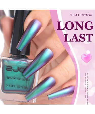 EONFAVE Holographic Nail Varnish - Chrome Nail Polish - White Shimmer Glitter Polish -Holographic Nail Varnish - Non Toxic Water Based Formula Glitter Nail Varnish - Long Lasting Women Girl Holographic Sliver - Buy Online on GoSupps.com