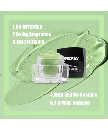 VANERIA Eyelash Extension Remover Cream 20g - Gentle Gel for Sensitive Skin - Buy Online on GoSupps.com