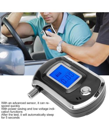 LCD Digital Breathalyzer AT6000 - Advanced Sensor Alcohol Tester - Buy Online on GoSupps.com