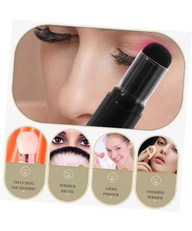 FRCOLOR Manicure Refillable Powder Brush Powder Foundation Brush Dense Foundation Brush Powder Makeup Brush Foundation Applicator Travel Automatic Plastic Cosmetic - Buy Online on GoSupps.com