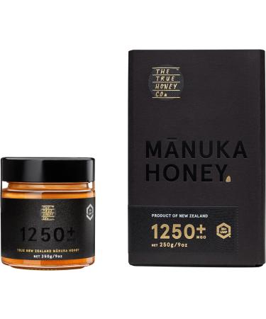 The True Honey Co. Manuka Honey MGO 1250+ (UMF 26+) Ultra Premium 250g MGO & UMF certified. The exclusive highly awarded original from New Zealand - Buy Online on GoSupps.com