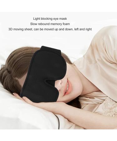 3D Contoured Cup Sleeping Mask Light Blocking Eye Cover for Side Sleeper Memory Foam Breathable Mesh Sleep Mask Lightweight Eye Shade for Travel Meditation (-1411240053711) Xiuganpofokxdegycg-11 - Buy Online on GoSupps.com