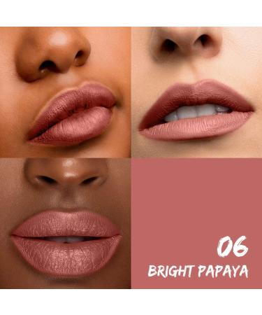 Sante Natural Cosmetics Matte Lipstick 06 Bright Papaya - Organic Cocoa Butter Intense Color 4.5g - Buy Internationally! - Buy Online on GoSupps.com