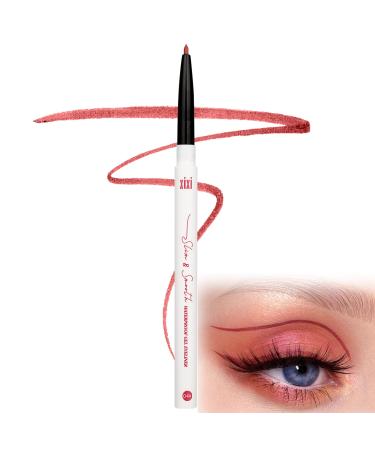 FANXITON Eyeliner Pencil Eyeliner Pink Waterproof Eyeliner Pen Makeup  24h Long-Lasting Colored Eyeliner