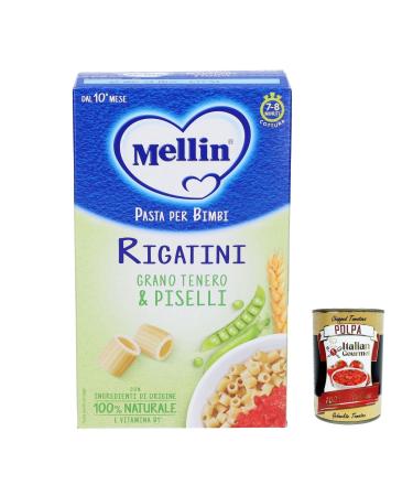 Italian Gourmet E.R. Set of 6 Mellin Rigatini Pasta 280 g + Italian Gourmet Polpa 400 g
