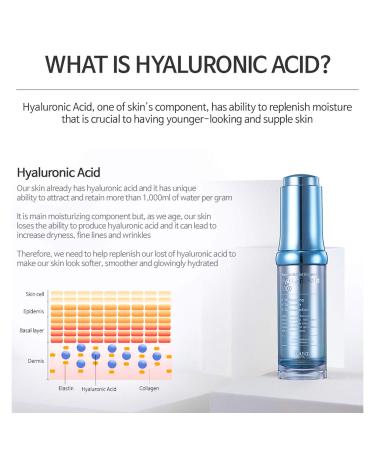 Waterfall Moist Balanced Hyaluronic Acid 100 Ampoule 20ml - Korean Skincare Rich Moisture Paraben Free Facial Hydration - Buy Online on GoSupps.com