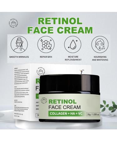 Retinol Face Cream Collagen Boost Face Moisturiser Firming Night Cream for Repair Anti Aging Face Cream for Women Deep Hydrating & Anti Wrinkle & Lift Sagging Skin Retinoid Cream-Smooth Fine LInes - Buy Online on GoSupps.com