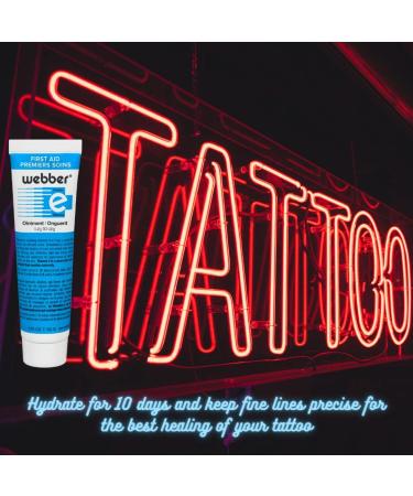 Webber Natural First Aid Ointment Protects against Infections and Provides fast healing with Vitamin E to fight Scars from Cesarean and Cuts Burns from Tattoos Wrinkles Acne and Very Dry Skin - 50g - Buy Online on GoSupps.com