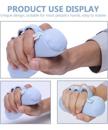 Healifty Palm Finger Splitter Protector - Hand Contracture & Grip Separator for Elderly - Polyester Manicure Divider Pad - Buy Online on GoSupps.com