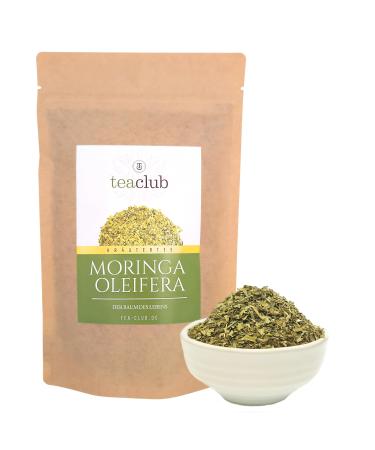 Moringa Th en vrac 500 g feuilles de Moringa Oleifera coupe fine th base de plantes TeaClub 500g