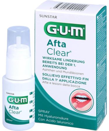Gum Afta Clear Spray - Fast Relief for Mouth Sores | International Shipping Available - Buy Online on GoSupps.com