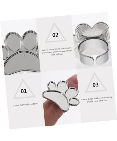 2 pi ces Palette de M lange Vernis Ongles Anneau Porte-couleur Ongles Portable pour Nail Art Pigments et Peinture Design - Buy Online on GoSupps.com