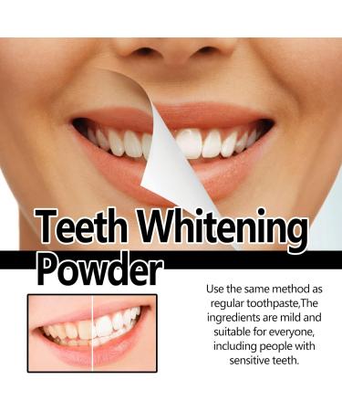 Natural Teeth Whitening Powder with Coconut | Effective Kit to Remove Yellow Stains & Achieve White Teeth - Shop Now! - Buy Online on GoSupps.com