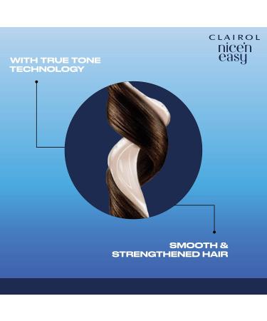 Clairol Clairol Nice'n Easy Cr me Natural Looking Oil Infused Permanent Hair Dye 6W Light Mocha Brown - Buy Online on GoSupps.com