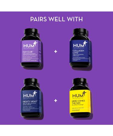 HUM Fan Club Menopause Relief & Mood Probiotic with Siberian Rhubarb - Hot Flash Relief & Menopause Support (30 Vegan Capsules) - Buy Online on GoSupps.com