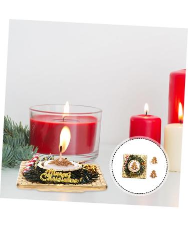 Didiseaon Scented Candle Gift 5 Boxes Christmas Candle Gift Box Decorative Candle Tin Jars Aromatherapy Candles for Home Stress Relieve Candle Iron Travel Tin Can Dining Table - Buy Online on GoSupps.com