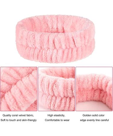 6 Pcs Face Wash & Spa Headband Set - Adjustable Elastic Hairbands for Skincare, Yoga, Sports, Shower - Buy Online on GoSupps.com