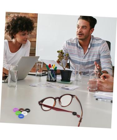 Gleavi Silicone Glasses Frame Handles - 12 Pack Slide-Resistant Colorful Accessories for Schnapps Glasses - Buy Online on GoSupps.com