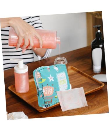 Lurrose 2-Pack Women's Storage Bag | Portable Menstrual Pad & Tampon Holder | Mini Wallet & Napkin Organizer - Travel Essential - Buy Online on GoSupps.com