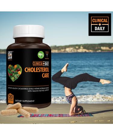 Plant Sterols Cholesterol Support Supplement with Guggul & Garlic - 120 Capsules - Buy Online on GoSupps.com