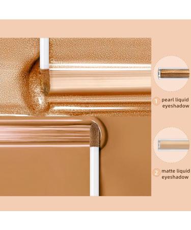 FmtwPhn Liquid Eyeshadow Makeup 6Piece DoubleSided Waterproof Womens Gloss And Matte Eyeshadow For Travel Dating Party Work Banquet Special Occasions Wedding Women Girls Beginners - Buy Online on GoSupps.com