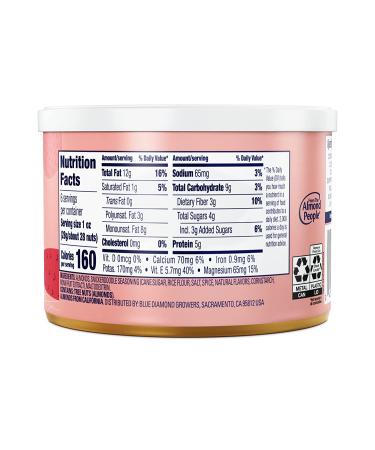 Blue Diamond Almonds Snickerdoodle Holiday Snack Nuts - 6 oz Resealable Can - Buy Online on GoSupps.com